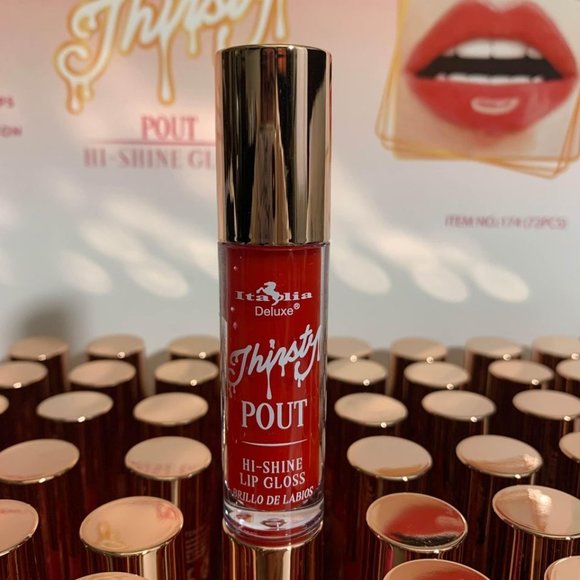 Italia deluxe thirsty pout hi shine lipgloss set of (3) - Picture 4 of 9